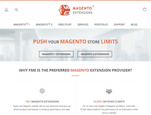 Tablet Screenshot of fmeextensions.com